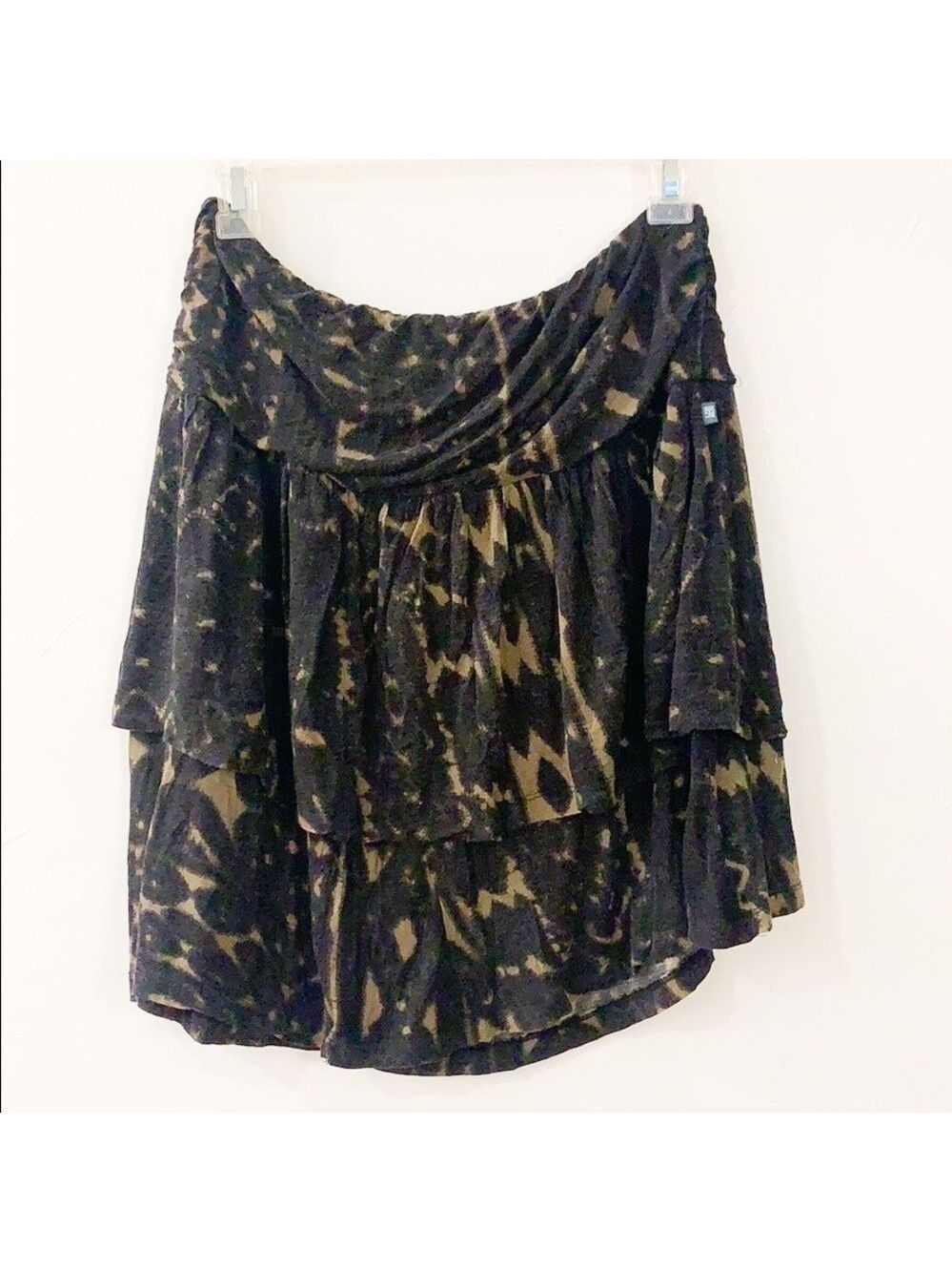 𝅺DEPT. Layered Jersey Tie Dyed Skirt.